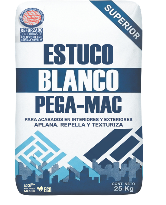 Saco Estuco Blanco Pega-Mac